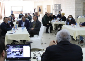 لقاء موسع حول التعديلات على قانون السلطة القضائية