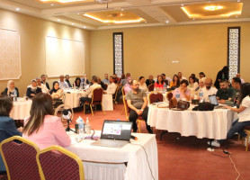 بعض الصور من  التوقيع على اطلاق مدونة سلوك للنساء والشباب والاشخاص ذوي الاعاقة