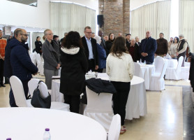 جانب من المشاركة الرسمية والاهلية لممثلين وممثلات عن العديد من المؤسسات القاعدية والاعضاء في الشبكة في المؤتمر الذي نظمته بالشراكة مع برنامج الامم المتحدة الانمائي UNDP وحمل عنوان " تعزيز الم