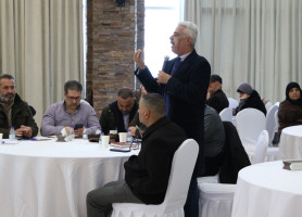 جانب من المشاركة الرسمية والاهلية لممثلين وممثلات عن العديد من المؤسسات القاعدية والاعضاء في الشبكة في المؤتمر الذي نظمته بالشراكة مع برنامج الامم المتحدة الانمائي UNDP وحمل عنوان " تعزيز الم