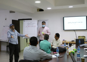 جانب من ورشة العمل التدريبية حول مفهوم الحماية الاجتماعية من منظور حقوق انسان