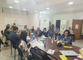 جانب من ورشة العمل التدريبية حول مفهوم الحماية الاجتماعية من منظور حقوق انسان