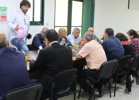 لقاء وفد من شبكة المنظمات الاهلية الفلسطينية مع وفد من مؤسسات المجتمع المدني والائتلافات الفرنسية