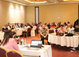 بعض الصور من  التوقيع على اطلاق مدونة سلوك للنساء والشباب والاشخاص ذوي الاعاقة