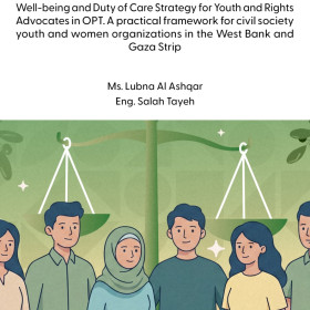 Well-being and Duty of Care Strategy for Youth and Rights Advocates in OPT. A practical framework for civil society youth and women organizations in the West Bank and Gaza Strip