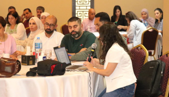 بعض الصور من  التوقيع على اطلاق مدونة سلوك للنساء والشباب والاشخاص ذوي الاعاقة