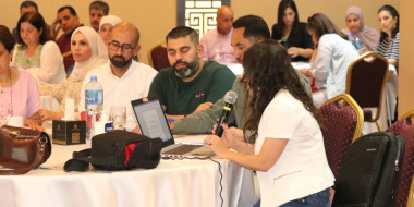 بعض الصور من  التوقيع على اطلاق مدونة سلوك للنساء والشباب والاشخاص ذوي الاعاقة