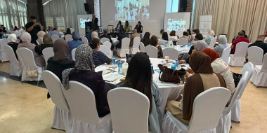 المطالبة بتوسيع مشاركة المرأة والشباب وحماية فضاء العمل الأهلي والعمل مع الشركاء المحليين والدوليين لتعزيز مقومات الصمود ومواجهة التحديات