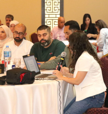 بعض الصور من  التوقيع على اطلاق مدونة سلوك للنساء والشباب والاشخاص ذوي الاعاقة