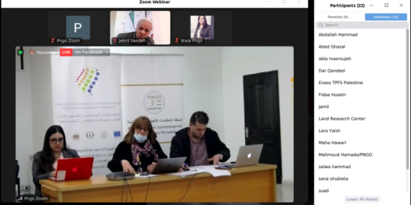 اليوم الثاني من مؤتمر شبكات، واتحادات المجتمع المدني الفلسطيني المحرك الاساسي للتنمية الرقابة والتاثير في السياسات العامة