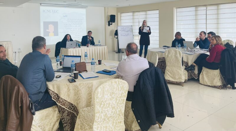 المنظمات الاهلية تختتم ورشة تدريبية حول القيود المفروضة على البيئة القانونية لعمل منظمات المجتمع المدني
