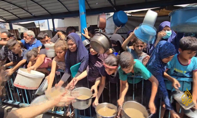 بيان صادر عن شبكة المنظمات الأهلية الفلسطينية&lrm; &lrm;&rlm; &rlm;&lrm;(PNGO)&lrm; حول إعلان المجاعة في قطاع غزة وفق التصنيف المرحلي المتكامل للأمن الغذائي &rlm;