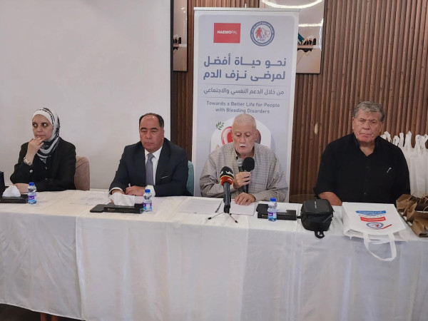 الجمعية الفلسطينية لأمراض نزف الدم  تطلق نداءً عاجلاً لإنقاذ المرضى وتكرّم الصحفي علي السمودي في جنين
