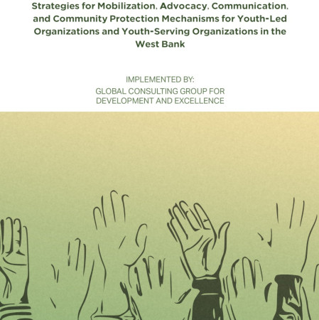 Strategies for Mobilization, Advocacy, Communication, and Community Protection Mechanisms for Youth-Led Organizations and Youth-Serving Organizations in the West Bank