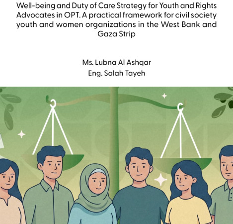 Well-being and Duty of Care Strategy for Youth and Rights Advocates in OPT. A practical framework for civil society youth and women organizations in the West Bank and Gaza Strip
