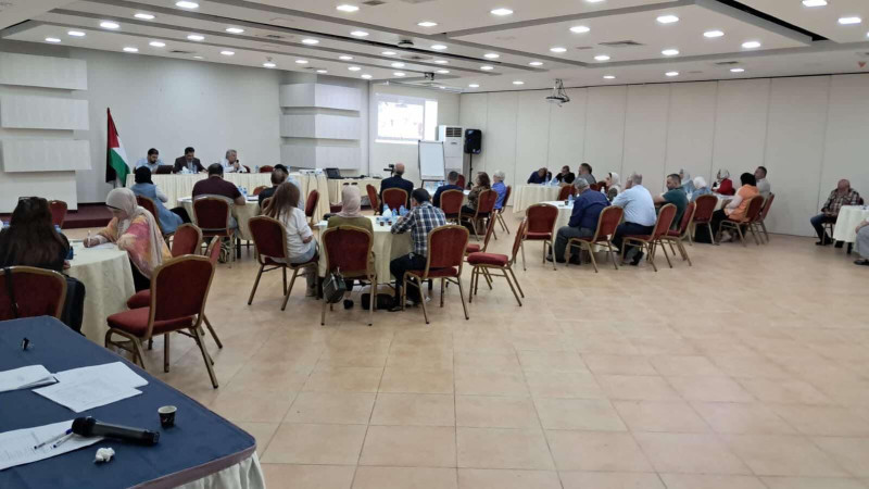 الهيئة العامة للشبكة تؤكد الدور الوطني ومواجهة مخططات الاحتلال في حرب الابادة والتطهير العرقي ورفضها التمويل المشروط سياسيا