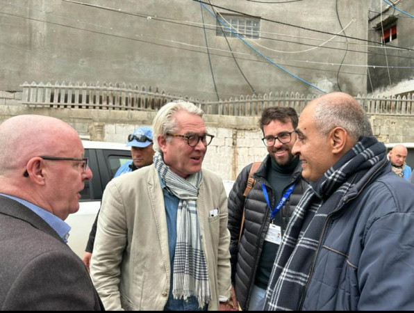 المنظمات الاهلية في غزة تلتقي مبعوث الامين العام للامم المتحدة ومنسق الشؤون الانسانية