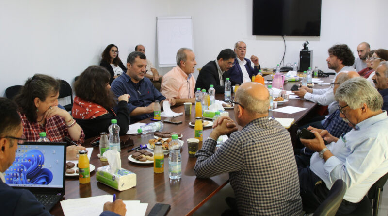 لقاء وفد من شبكة المنظمات الاهلية الفلسطينية مع وفد من مؤسسات المجتمع المدني والائتلافات الفرنسية